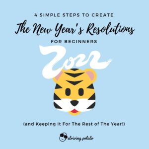 Read more about the article 4 Simple Steps To Create The New Year’s Resolutions For Beginner (and Keeping It For The Rest of The Year!)